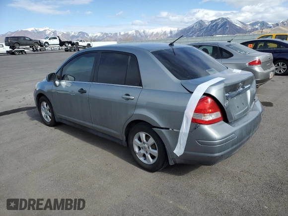 2008 Nissan Versa 1.8 S with VIN 3N1BC11E78L408092, listed as a Copart auction lot 47523565 with 170,580 mi miles and Salvage Title. Bid and sale history available at carsss.com. Image 2.