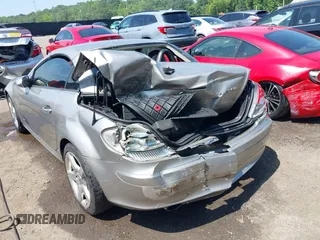 2005 Mercedes-Benz SLK 230/320 with VIN WDBWK56F45F030313, listed as a IAAI auction lot 42575872 with 183,685 mi miles and . Bid and sale history available at DreamBid. Image 6.