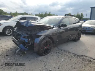 2023 Jaguar F-Pace R-Dynamic S with VIN SADCT2FU4PA714961, listed as a Copart auction lot 62012644 with 25,963 mi miles and Salvage Title. Bid and sale history available at DreamBid. Image 1.