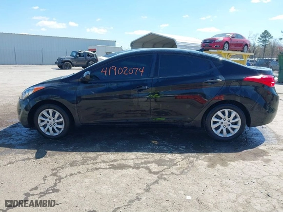 2012 Hyundai Elantra Limited with VIN 5NPDH4AE0CH067586, listed as a IAAI auction lot 41902074 with 125,581 mi miles. Bid and sale history available at carsss.com. Image 14.