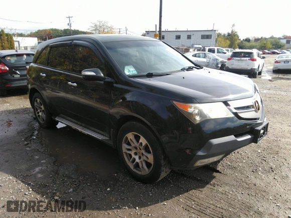 2007 Acura MDX Tech Pkg with VIN 2HNYD28337H500705, listed as a IAAI auction lot 34667469 with 199,266 mi miles. Bid and sale history available at carsss.com. Image 1.