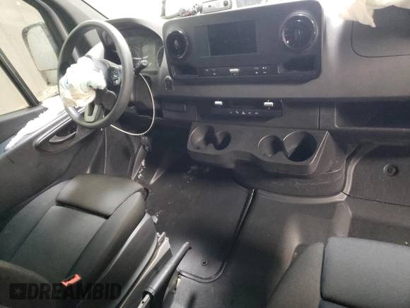2024 Mercedes-Benz Sprinter with VIN W1Y4NBHY5RT167874, listed as a Copart auction lot 45601285 with 17,494 mi miles and Salvage Title. Bid and sale history available at DreamBid. Image 8.