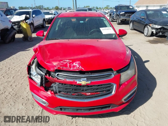 2015 Chevrolet Cruze LT with VIN 1G1PC5SB9F7106666, listed as a IAAI auction lot 41950836 with 234,790 mi miles and . Bid and sale history available at DreamBid. Image 6.