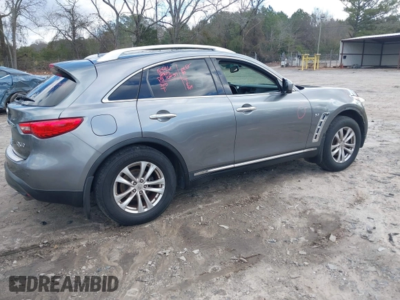 2015 Infiniti QX70 with VIN JN8CS1MWXFM480906, listed as a IAAI auction lot 41177811 with 176,527 mi miles and . Bid and sale history available at DreamBid. Image 5.