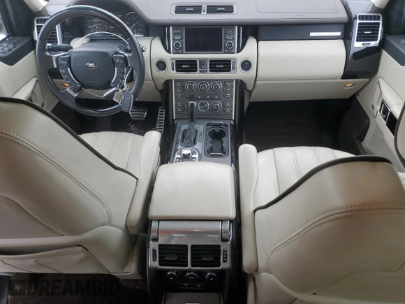 2012 Land Rover Range Rover SC with VIN SALMF1E43CA363076, listed as a Copart auction lot 45154235 with 146,823 mi miles and Clean title. Bid and sale history available at DreamBid. Image 8.