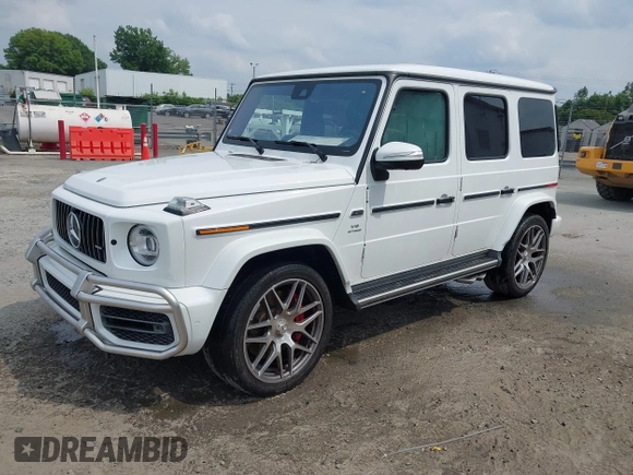 2021 Mercedes-Benz G 63 AMG with VIN W1NYC7HJ9MX417011, listed as a IAAI auction lot 42414126 with 20,226 mi miles and . Bid and sale history available at DreamBid. Image 2.