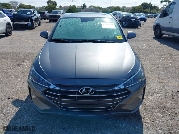 2019 Hyundai Elantra SEL with VIN 5NPD84LF1KH474787, listed as a IAAI auction lot 41969488 with 53,305 mi miles. Bid and sale history available at carsss.com. Image 12.