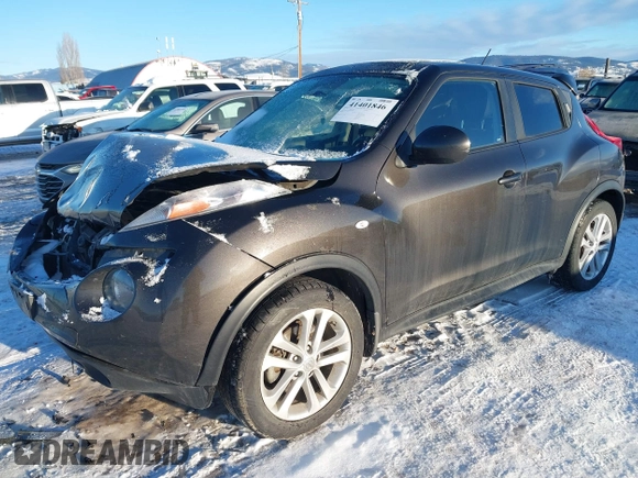 2013 Nissan Juke SV with VIN JN8AF5MV0DT220494, listed as a IAAI auction lot 41401846 with 134,693 mi miles. Bid and sale history available at carsss.com. Image 18.