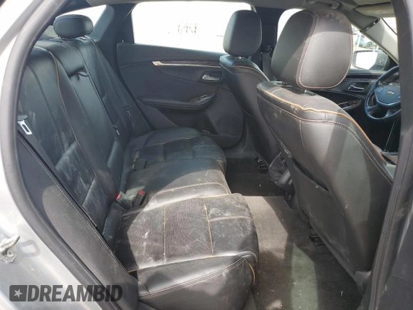 2015 Chevrolet Impala LTZ with VIN 2G1155SL2F9191714, listed as a Copart auction lot 55826155 with 127,844 mi miles and Salvage Title. Bid and sale history available at DreamBid. Image 10.