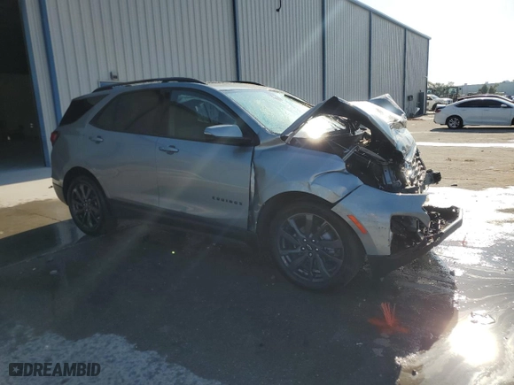 2023 Chevrolet Equinox RS with VIN 3GNAXMEG8PS130521, listed as a Copart auction lot 51066565 with 31,191 mi miles and Salvage Title. Bid and sale history available at carsss.com. Image 4.