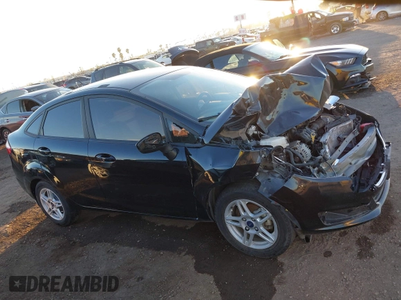 2018 Ford Fiesta SE with VIN 3FADP4BJ0JM121836, listed as a IAAI auction lot 41575608 with 74,010 mi miles. Bid and sale history available at carsss.com. Image 13.