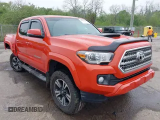 2017 Toyota Tacoma SR5 with VIN 5TFAZ5CN3HX050456, listed as a IAAI auction lot 41919025 with 131,562 mi miles and . Bid and sale history available at carsss.com. Image 1.