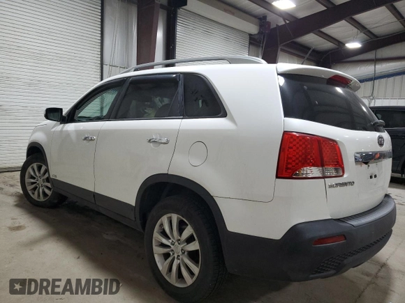 2011 Kia Sorento EX with VIN 5XYKUDA27BG146798, listed as a Copart auction lot 51446465 with 124,474 mi miles and Salvage Title. Bid and sale history available at carsss.com. Image 2.