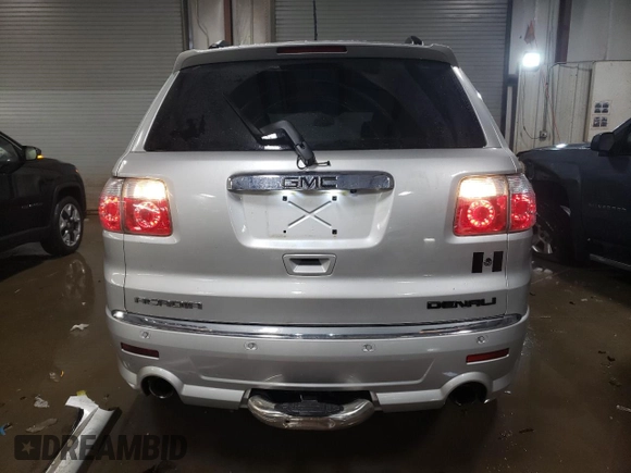 2011 GMC Acadia Denali with VIN 1GKKRTED1BJ238260, listed as a Copart auction lot 45913765 with 133,765 mi miles and Salvage Title. Bid and sale history available at DreamBid. Image 6.
