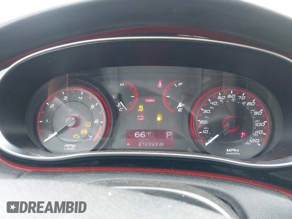 2015 Dodge Dart SXT with VIN 1C3CDFBBXFD285945, listed as a IAAI auction lot 42123195 with 212,393 mi miles. Bid and sale history available at carsss.com. Image 7.