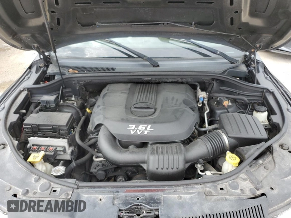 2013 Dodge Durango Crew with VIN 1C4RDHDG6DC657438, listed as a Copart auction lot 62883675 with 129,500 mi miles and Clean title. Bid and sale history available at DreamBid. Image 12.
