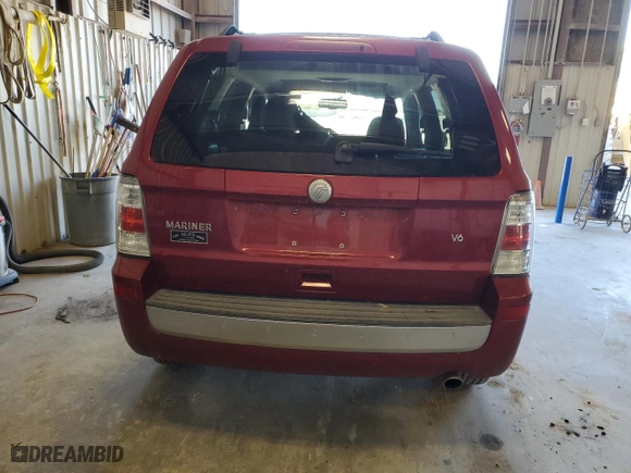 2008 Mercury Mariner with VIN 4M2CU811X8KJ28196, listed as a Copart auction lot 43580595 with 103,592 mi miles and Salvage Title. Bid and sale history available at carsss.com. Image 6.
