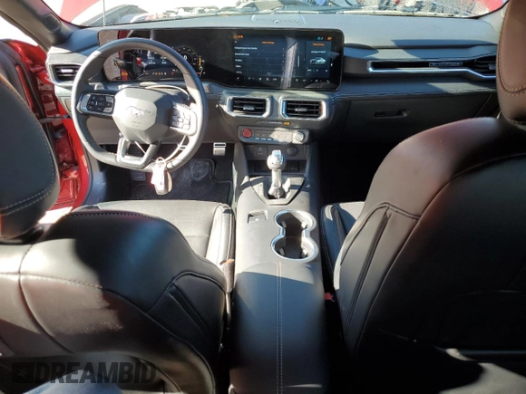 2024 Ford Mustang GT с VIN 1FA6P8CF0R5421646, выставлен на аукционе Copart как лот 61478275 с пробегом 2 331 миль миль и Списание • Salvage title. История ставок и продаж доступна на DreamBid. Изображение 8.