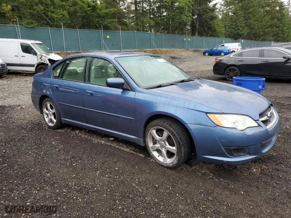 2008 Subaru Legacy (Natl) with VIN 4S3BL616586224511, listed as a Copart auction lot 75035044 with 126047 miles and Salvage Title. Bid and sale history available at carsss.com. Image 4.