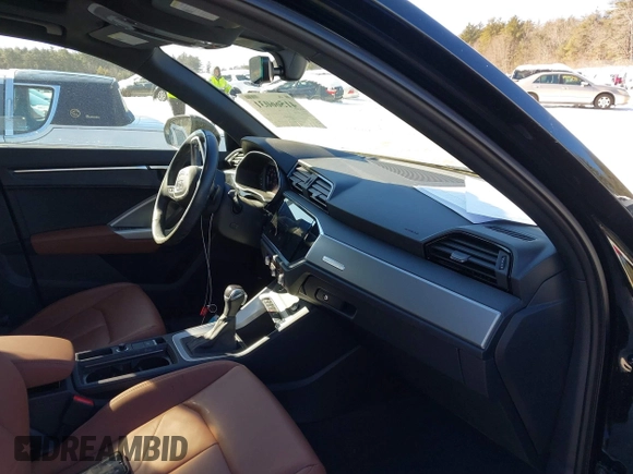 2023 Audi Q3 S line Premium with VIN WA1DECF34P1143148, listed as a IAAI auction lot 41566031 with 10,708 mi miles and . Bid and sale history available at DreamBid. Image 5.