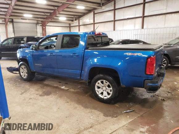 2021 Chevrolet Colorado 4WD LT with VIN 1GCGTCEN7M1175387, listed as a Copart auction lot 53794615 with Not provided miles and Non repairable. Bid and sale history available at DreamBid. Image 2.