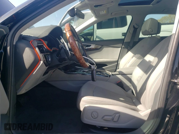 2019 Audi A4 Premium Plus с VIN WAUENAF45KA040057, выставлен на аукционе Copart как лот 55023265 с пробегом 41 800 миль миль и На запчасти • Non repairable. История ставок и продаж доступна на DreamBid. Изображение 7.