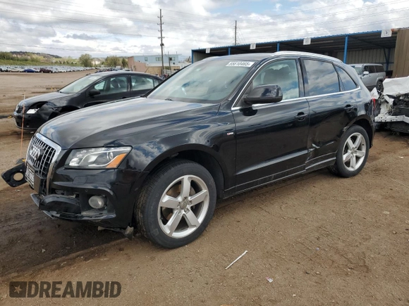 2011 Audi Q5 Premium Plus с VIN WA1DKBFP5BA004595, выставлен на аукционе Copart как лот 55610465 с пробегом Не указан миль и На запчасти • Non repairable. История ставок и продаж доступна на DreamBid. Изображение 1.