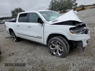 2022 Ram 1500 Limited with VIN 1C6SRFHM2NN161007, listed as a Copart auction lot 45602115 with 30,762 mi miles and Salvage title. Bid and sale history available at DreamBid. Image 4.