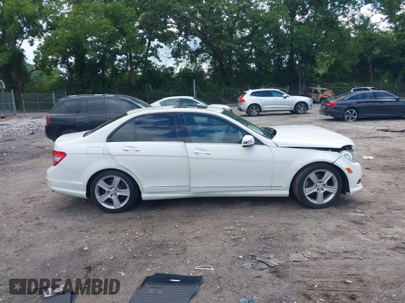 2010 Mercedes-Benz C 300 Sport with VIN WDDGF5EB4AR099719, listed as a IAAI auction lot 42554625 with 199,709 mi miles and . Bid and sale history available at DreamBid. Image 13.