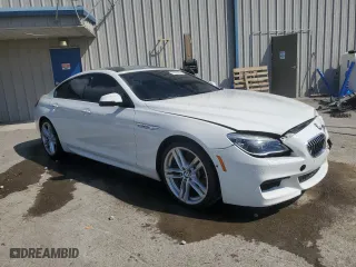 2016 BMW 6 Series 640i with VIN WBA6D0C55GD927744, listed as a Copart auction lot 74303434 with 0 mi miles and Clean Title. Bid and sale history available at carsss.com. Image 4.