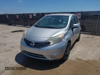 2014 Nissan Note S Plus with VIN 3N1CE2CPXEL412815, listed as a IAAI auction lot 42104293 with 169,182 mi miles and . Bid and sale history available at DreamBid. Image 2.