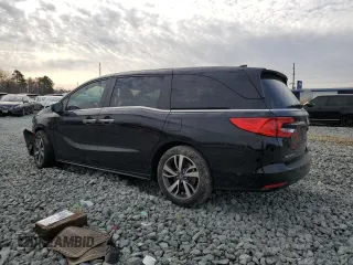 2024 Honda Odyssey Touring with VIN 5FNRL6H81RB027363, listed as a Copart auction lot 49945945 with Not Provided miles and Salvage Title. Bid and sale history available at carsss.com. Image 2.