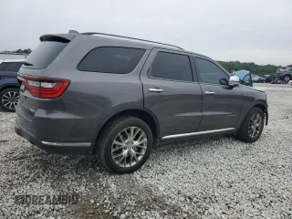 2014 Dodge Durango Citadel with VIN 1C4SDJET9EC435191, listed as a Copart auction lot 58572665 with 168,478 mi miles and Salvage title. Bid and sale history available at DreamBid. Image 3.