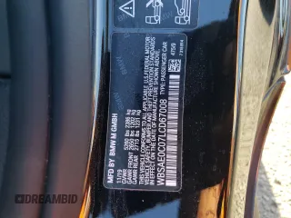 2020 BMW M8 z VIN WBSAE0C07LCD67008, wystawiony jako Copart lot #75783143 z przebiegiem 14 697 mil mil oraz . Historia ofert i sprzedaży dostępna na DreamBid. Obrazek 12.