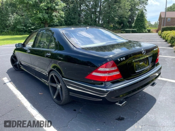 2001 Mercedes-Benz S 55 AMG z VIN WDBNG73J31A199344, wystawiony jako Copart lot #62281285 z przebiegiem 73 112 mil mil oraz Czysty tytuł • Clean title. Historia ofert i sprzedaży dostępna na DreamBid. Obrazek 3.