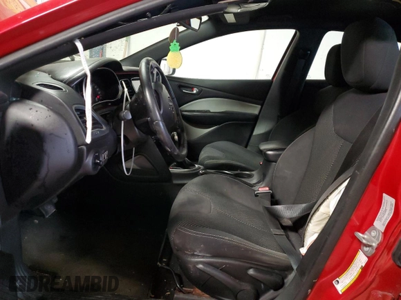 2016 Dodge Dart SXT with VIN 1C3CDFBB6GD539975, listed as a Copart auction lot 45811855 with 62,629 mi miles and Salvage Title. Bid and sale history available at carsss.com. Image 7.