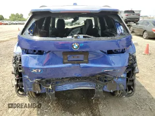 2024 BMW X1 xDrive28i with VIN WBX73EF06R5007063, listed as a Copart auction lot 56143075 with 2,947 mi miles and Salvage title. Bid and sale history available at DreamBid. Image 6.