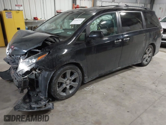 2015 Toyota Sienna SE with VIN 5TDXK3DC0FS628368, listed as a IAAI auction lot 41607944 with 176,723 mi miles and . Bid and sale history available at DreamBid. Image 20.