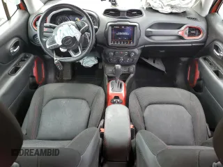 2021 Jeep Renegade Trailhawk with VIN ZACNJDC16MPN28380, listed as a Copart auction lot 55670925 with 55,469 mi miles and Salvage title. Bid and sale history available at DreamBid. Image 8.