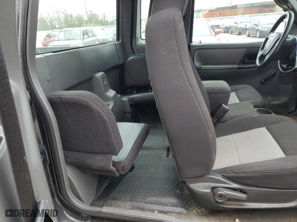 2005 Ford Ranger XLT with VIN 1FTYR44U25PA64455, listed as a Copart auction lot 77945754 with 121,463 mi miles and Salvage Title. Bid and sale history available at carsss.com. Image 10.