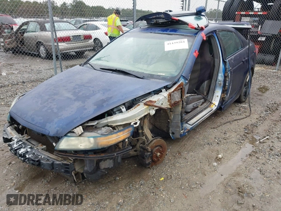 2005 Acura TL with VIN 19UUA66245A081064, listed as a IAAI auction lot 41439284 with 1 mi miles. Bid and sale history available at carsss.com. Image 2.