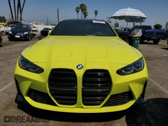 2021 BMW M4 Competition z VIN WBS33AZ03MCH19451, wystawiony jako Copart lot #55436975 z przebiegiem 41 595 mil mil oraz Szkoda całkowita • Salvage title. Historia ofert i sprzedaży dostępna na DreamBid. Obrazek 5.