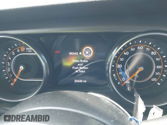 2023 Jeep Gladiator Mojave with VIN 1C6JJTEG6PL564504, listed as a IAAI auction lot 41752685 with 20,430 mi miles and . Bid and sale history available at DreamBid. Image 7.
