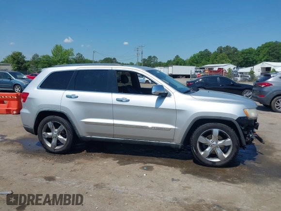 2011 Jeep Grand Cherokee Overland with VIN 1J4RR6GGXBC526649, listed as a IAAI auction lot 42162327 with 185,129 mi miles and . Bid and sale history available at DreamBid. Image 13.