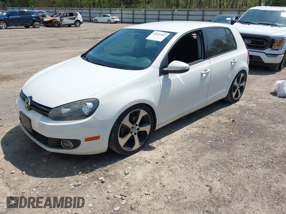 2012 Volkswagen Golf TDI with VIN WVWDM7AJ4CW212097, listed as a IAAI auction lot 42029587 with 177,783 mi miles and . Bid and sale history available at DreamBid. Image 2.