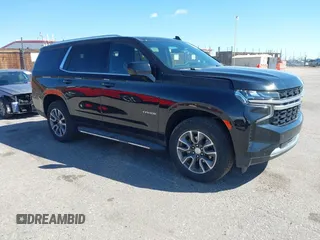 2023 Chevrolet Tahoe LS z VIN 1GNSKMKD1PR507609, wystawiony jako IAAI lot #41591226 z przebiegiem 9 292 mil mil oraz . Historia ofert i sprzedaży dostępna na DreamBid. Obrazek 1.