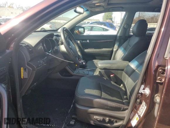 2013 Kia Sorento EX with VIN 5XYKU4A22DG372623, listed as a Copart auction lot 53901325 with 67,314 mi miles and Salvage Title. Bid and sale history available at carsss.com. Image 7.