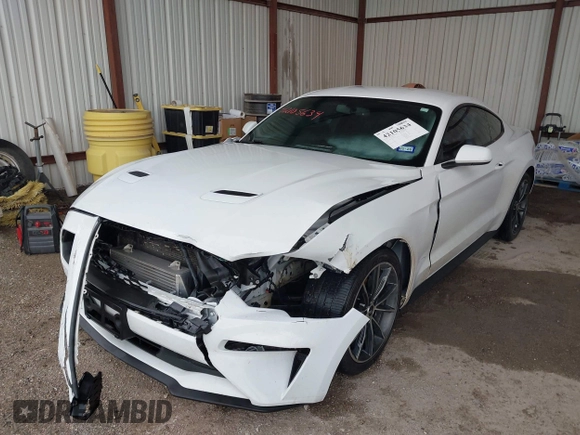 2019 Ford Mustang EcoBoost z VIN 1FA6P8TH1K5168795, wystawiony jako IAAI lot #42105634 z przebiegiem 61 480 mil mil oraz . Historia ofert i sprzedaży dostępna na DreamBid. Obrazek 2.