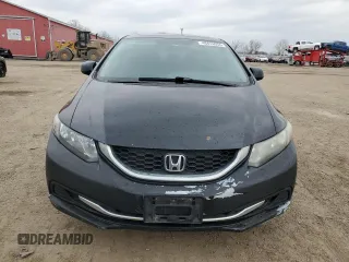 2013 Honda Civic LX with VIN 2HGFB2F52DH036262, listed as a Copart auction lot 46416555 with 285,113 mi miles and Clean Title. Bid and sale history available at DreamBid. Image 5.