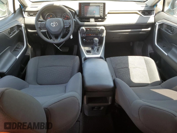 2019 Toyota RAV4 LE with VIN 2T3F1RFV5KC015589, listed as a Copart auction lot 60467465 with 123,950 mi miles and Salvage title. Bid and sale history available at DreamBid. Image 8.